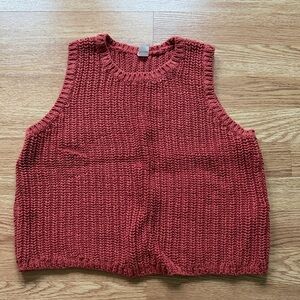 Old Navy Coral Knit Top